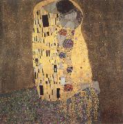 Gustav Klimt the kiss oil painting artist